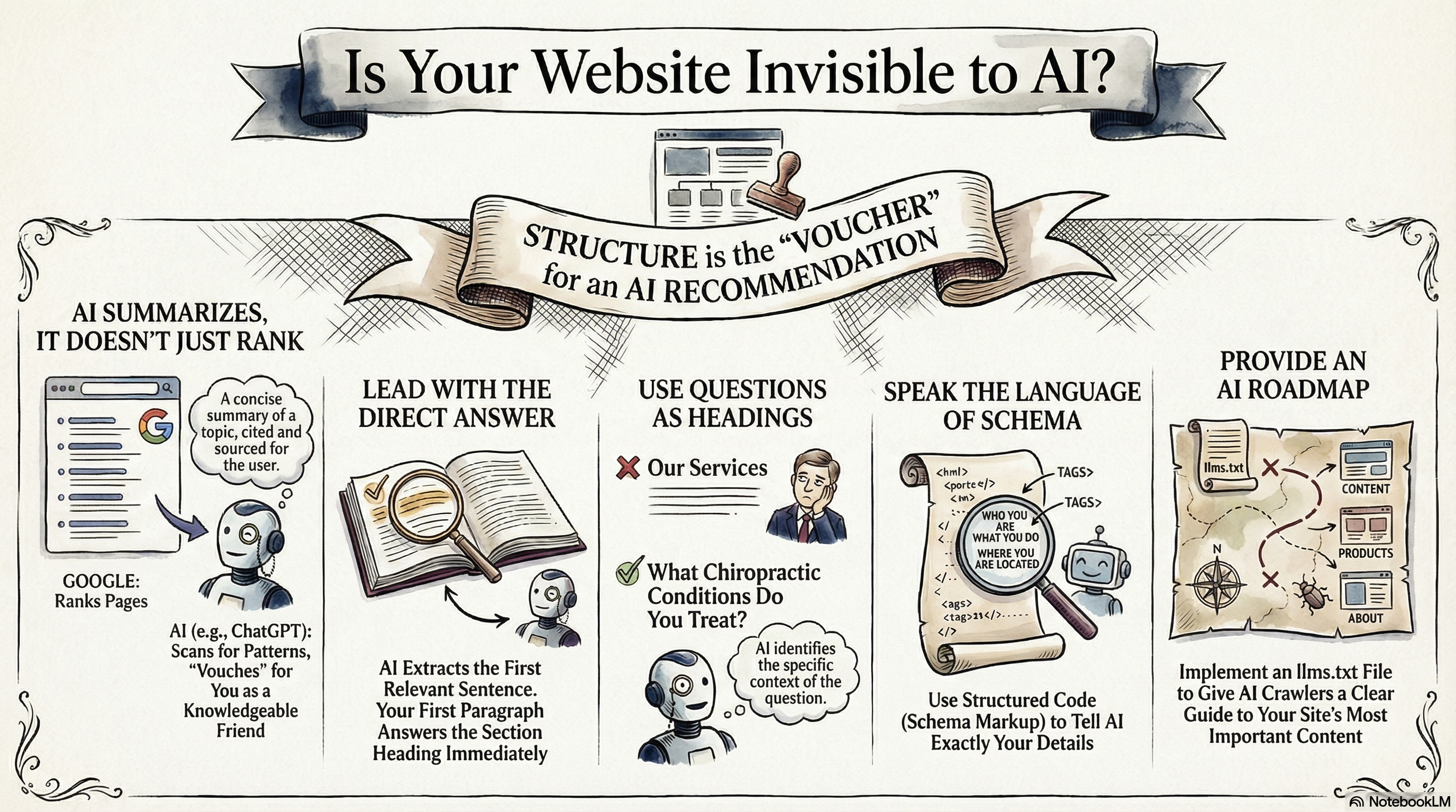 Your Website Is Invisible to ChatGPT infographic