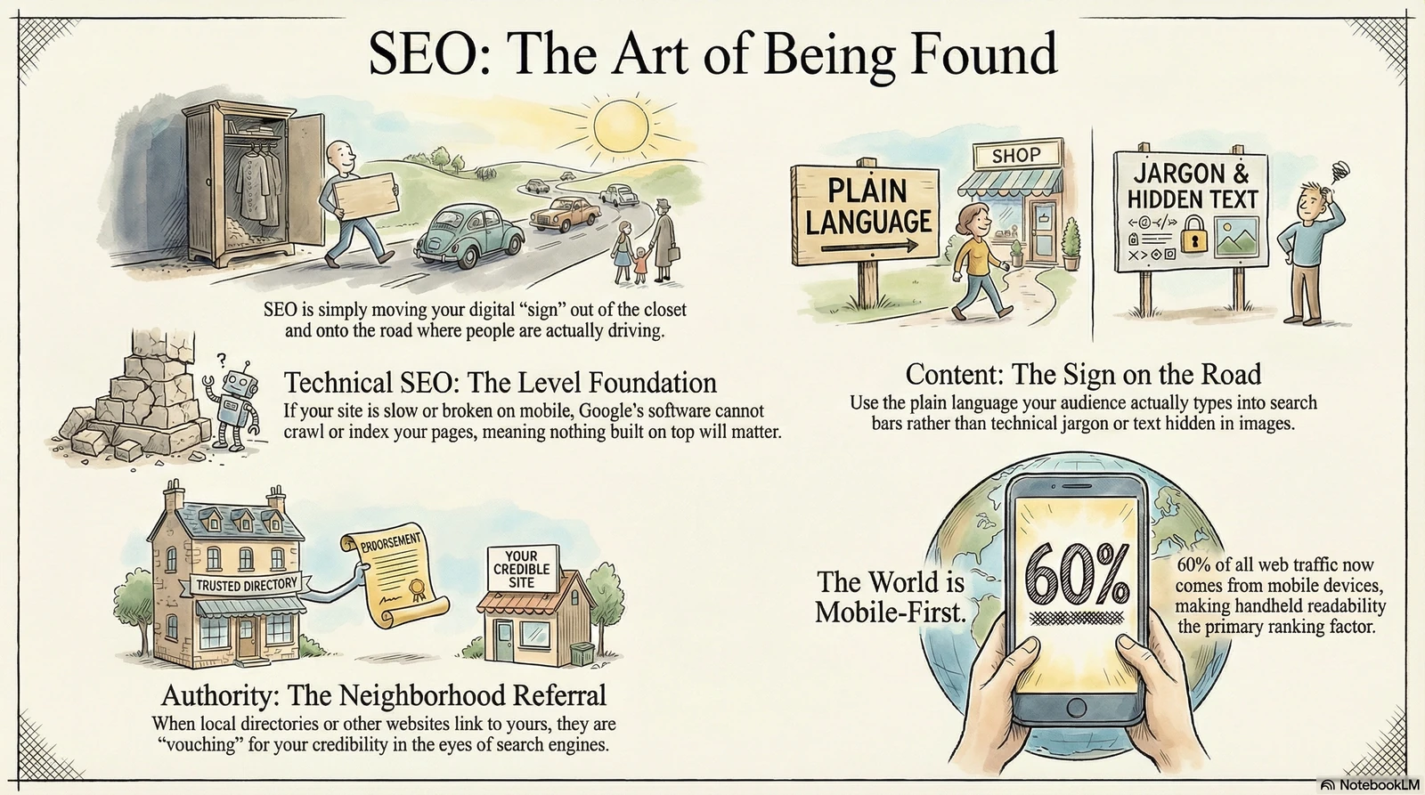 What is SEO really — visual recap
