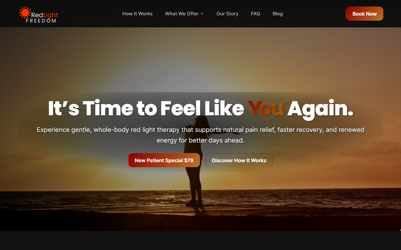 RedLight Freedom website