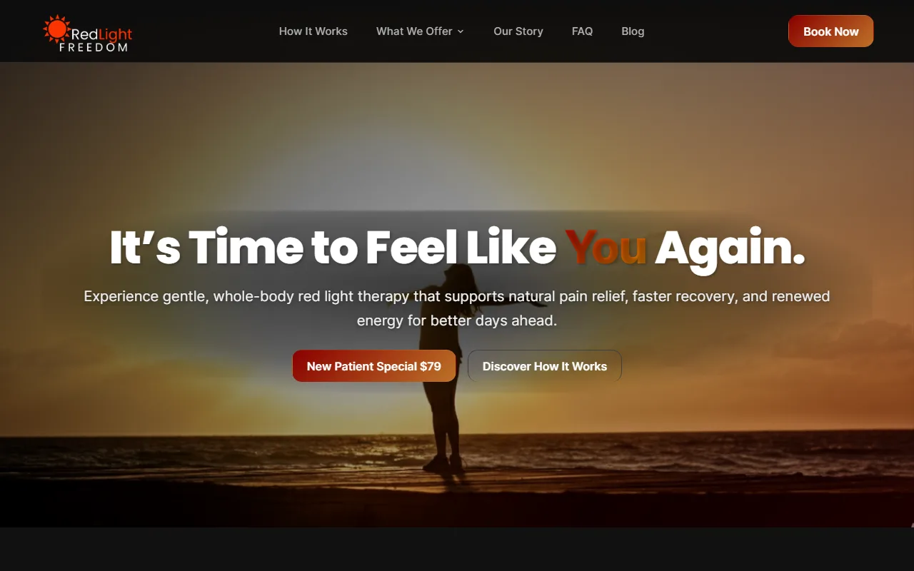 RedLight Freedom website